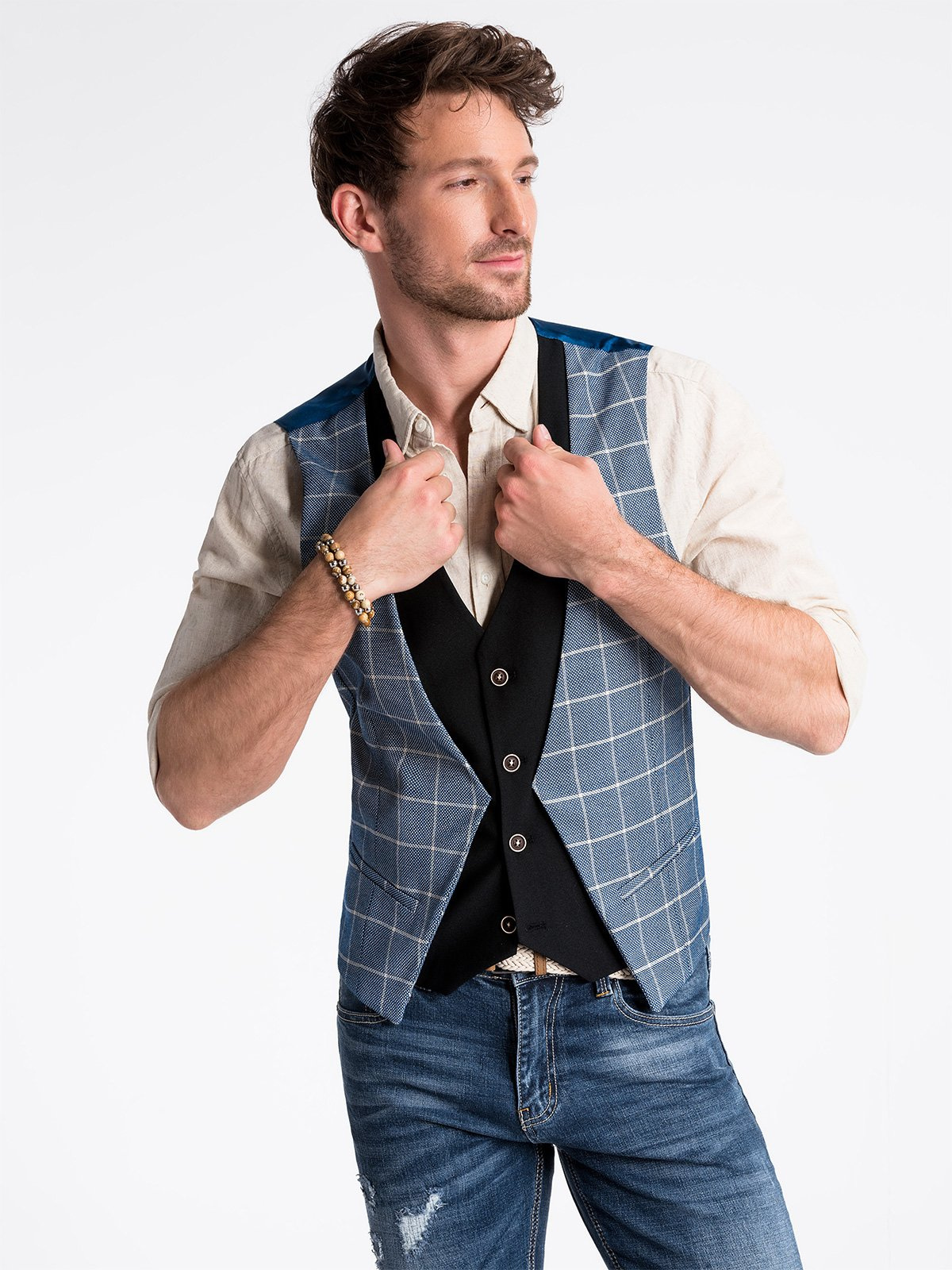 Meeste vest – sinine - Image 3