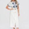 Ombre Clothing linasegune tikandiga midikleit - Thumbnail Image 13
