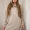 Soe kapuutsiga pikk dresskleit Kesi - Thumbnail Image 26