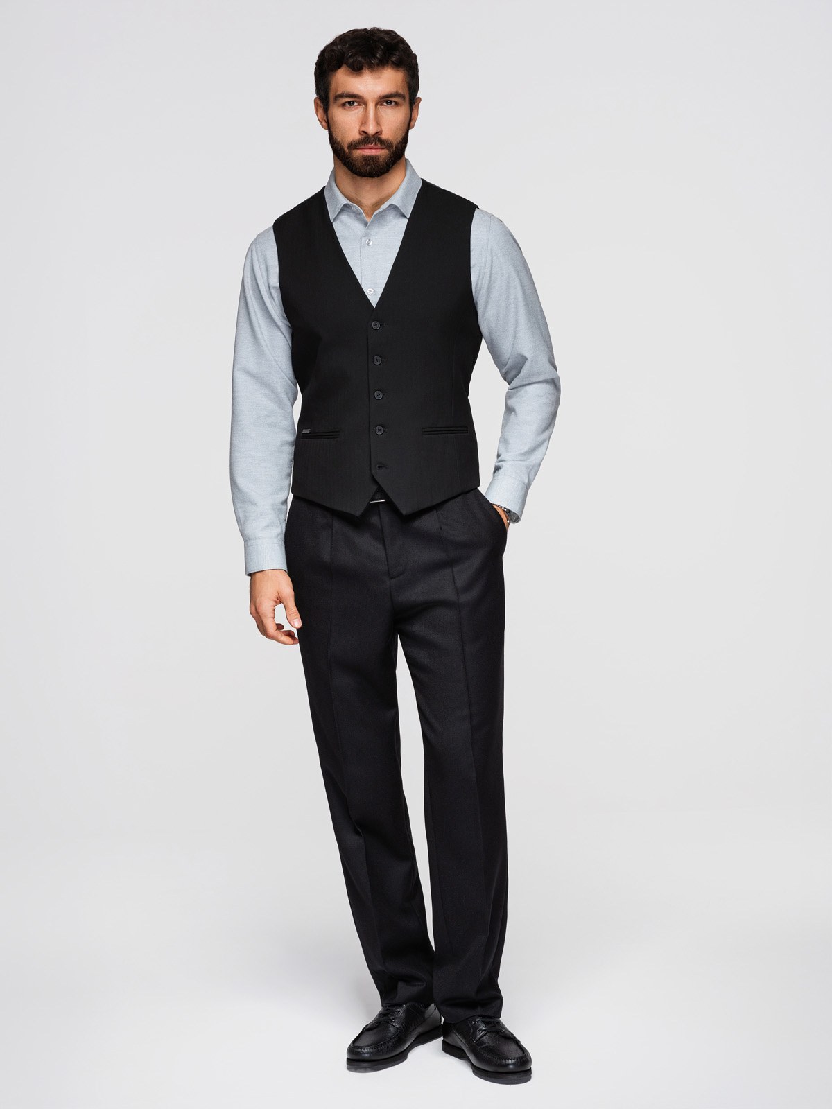 Meeste vest - mustad - Image 5