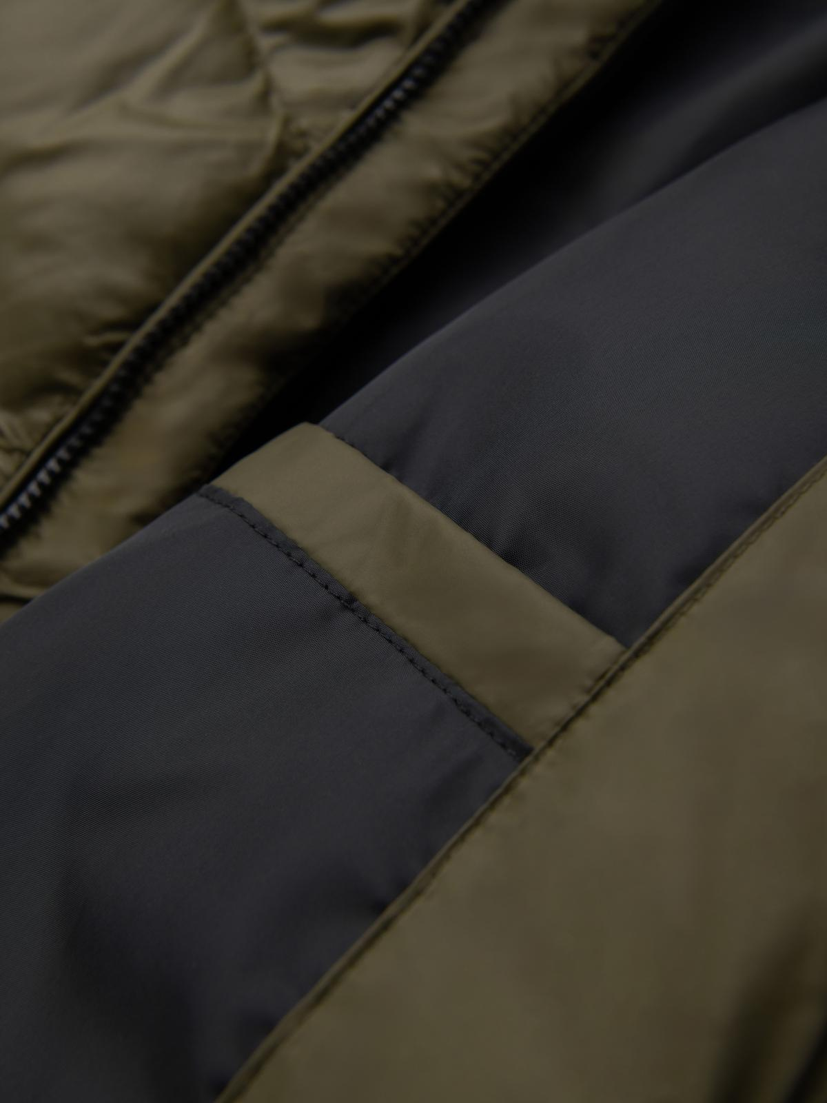 Meeste tepitud kapuutsiga talvejope Ombre Clothing - Image 12