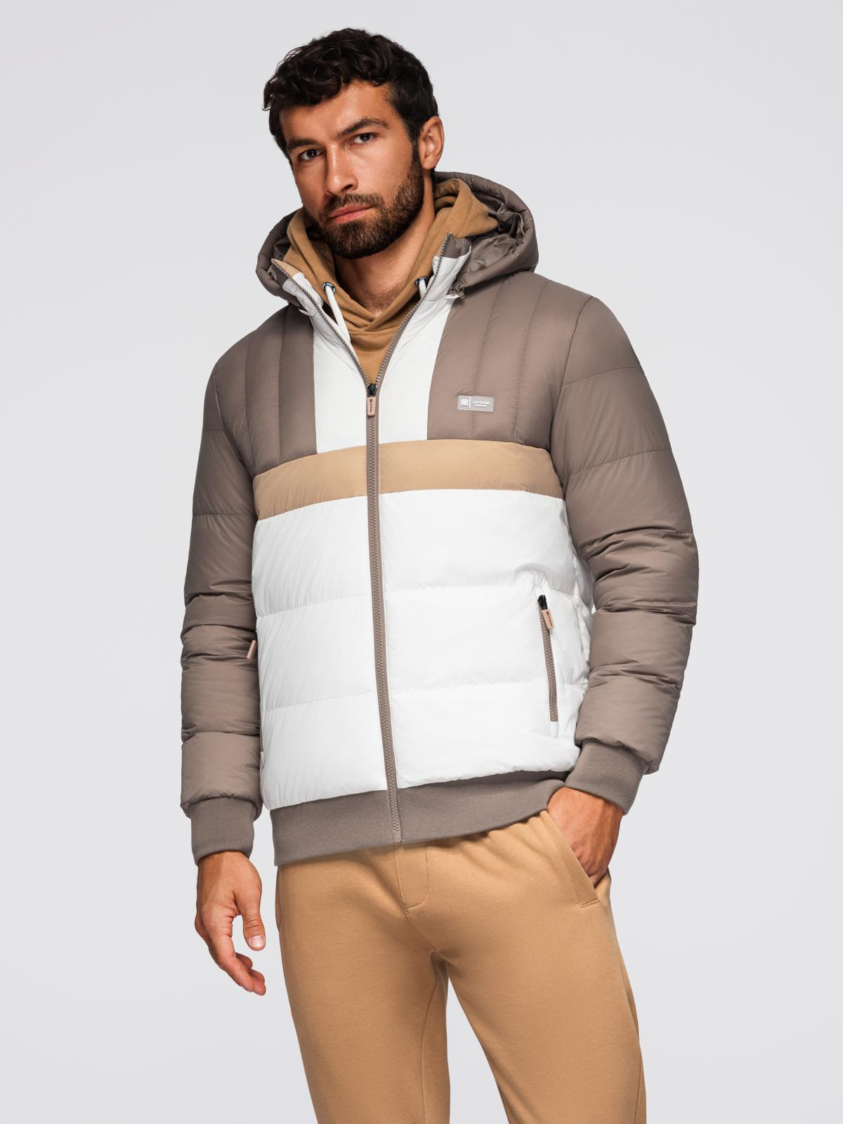 Ombre Clothing meeste kapuutsiga puhvjakk - Image 16