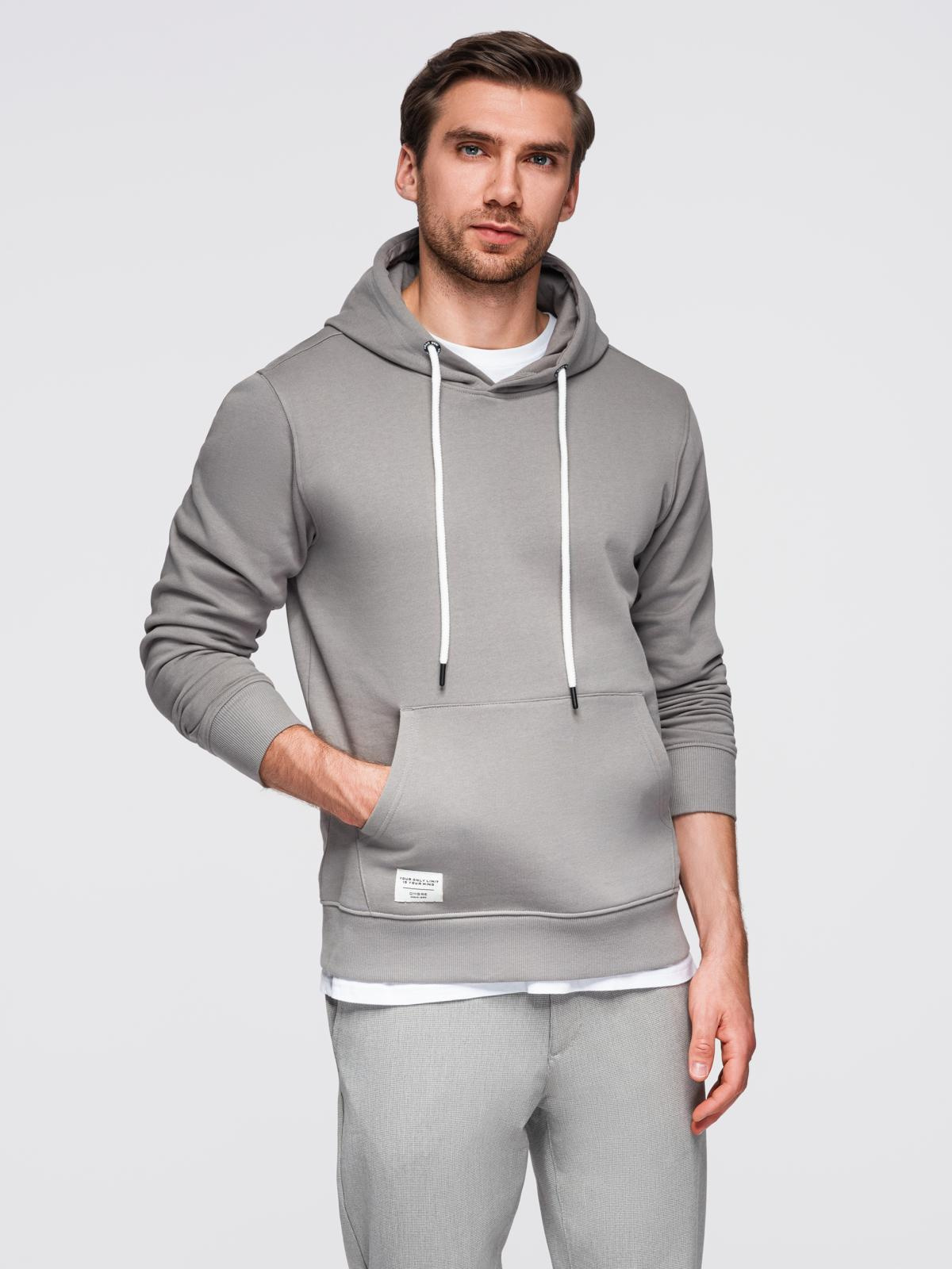 Meeste kapuutsiga kängurudressipluus Ombre Clothing - Image 170