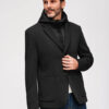 Ombre Clothing meeste pintsak-jakk eemaldatava kapuutsiga - Thumbnail Image 11