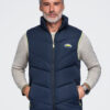 Meeste tepitud vest püstkrae ja tõmblukuga taskutega Ombre Clothing - Thumbnail Image 22