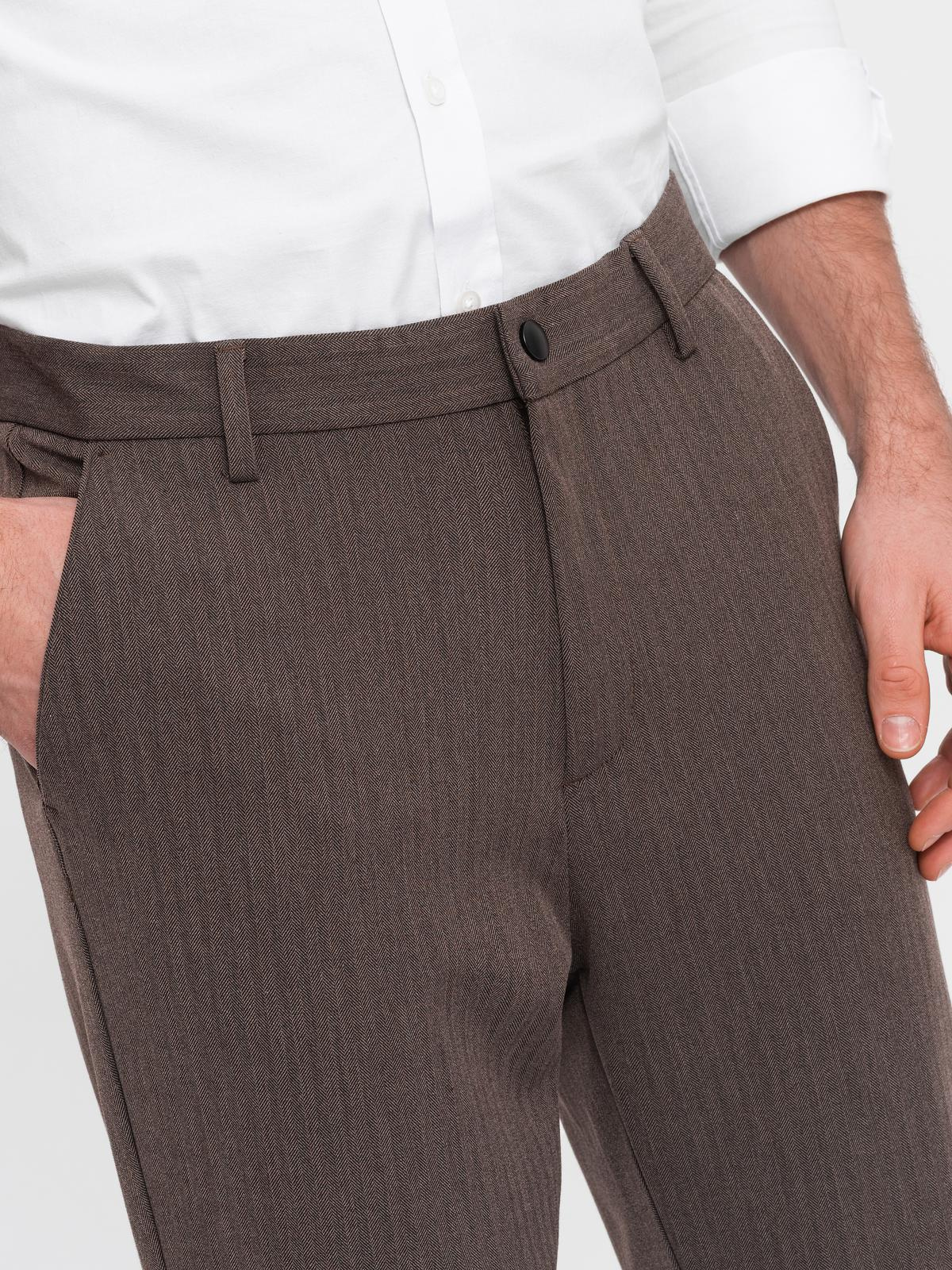 Meeste chino-püksid elastse vöökohaga Ombre Clothing - Image 11