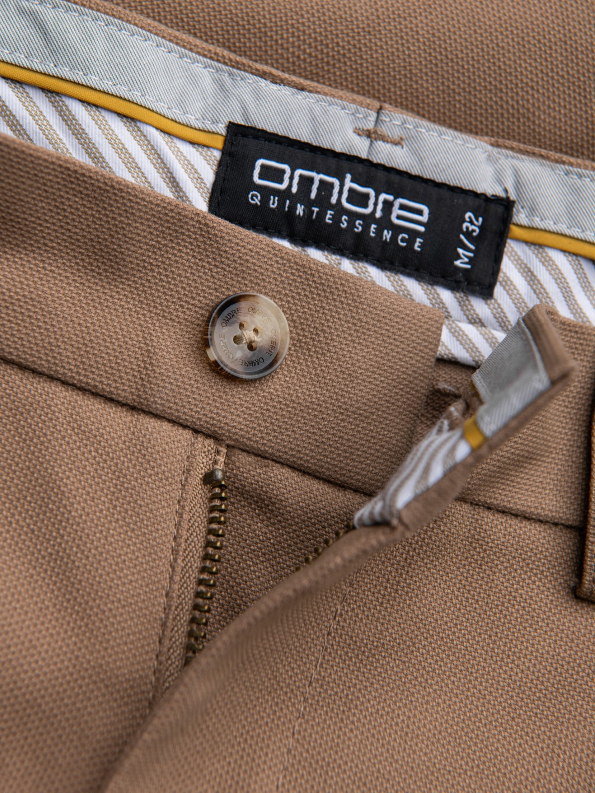 Meeste slim fit chino-püksid Ombre Clothing - Image 9