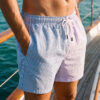 Meeste ujumispüksid seersucker-kangast Ombre Clothing - Thumbnail Image 2