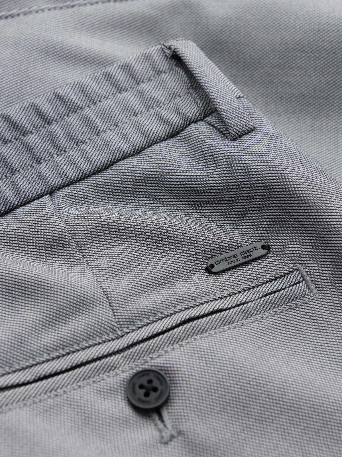 Elastse vöökohaga meeste chino-püksid Ombre Clothing - Image 19