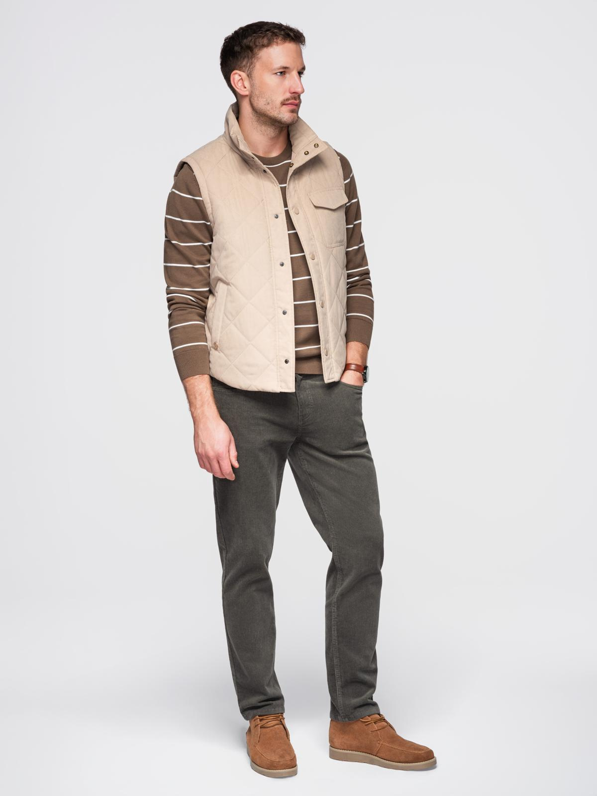 Meeste triibuline kampsun Ombre Clothing - Image 3