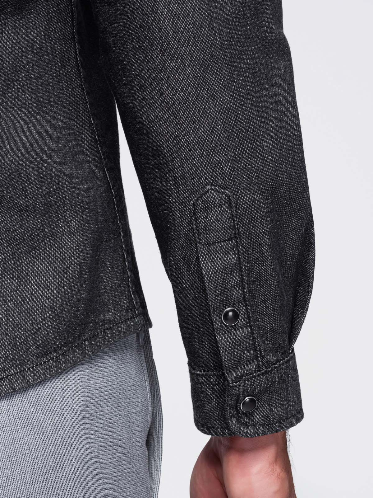 Ombre Clothing meeste teksasärk rinnataskutega - Image 26