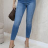 Kesi naiste jeggings-tüüpi teksapüksid lipsukestega - Thumbnail Image 1