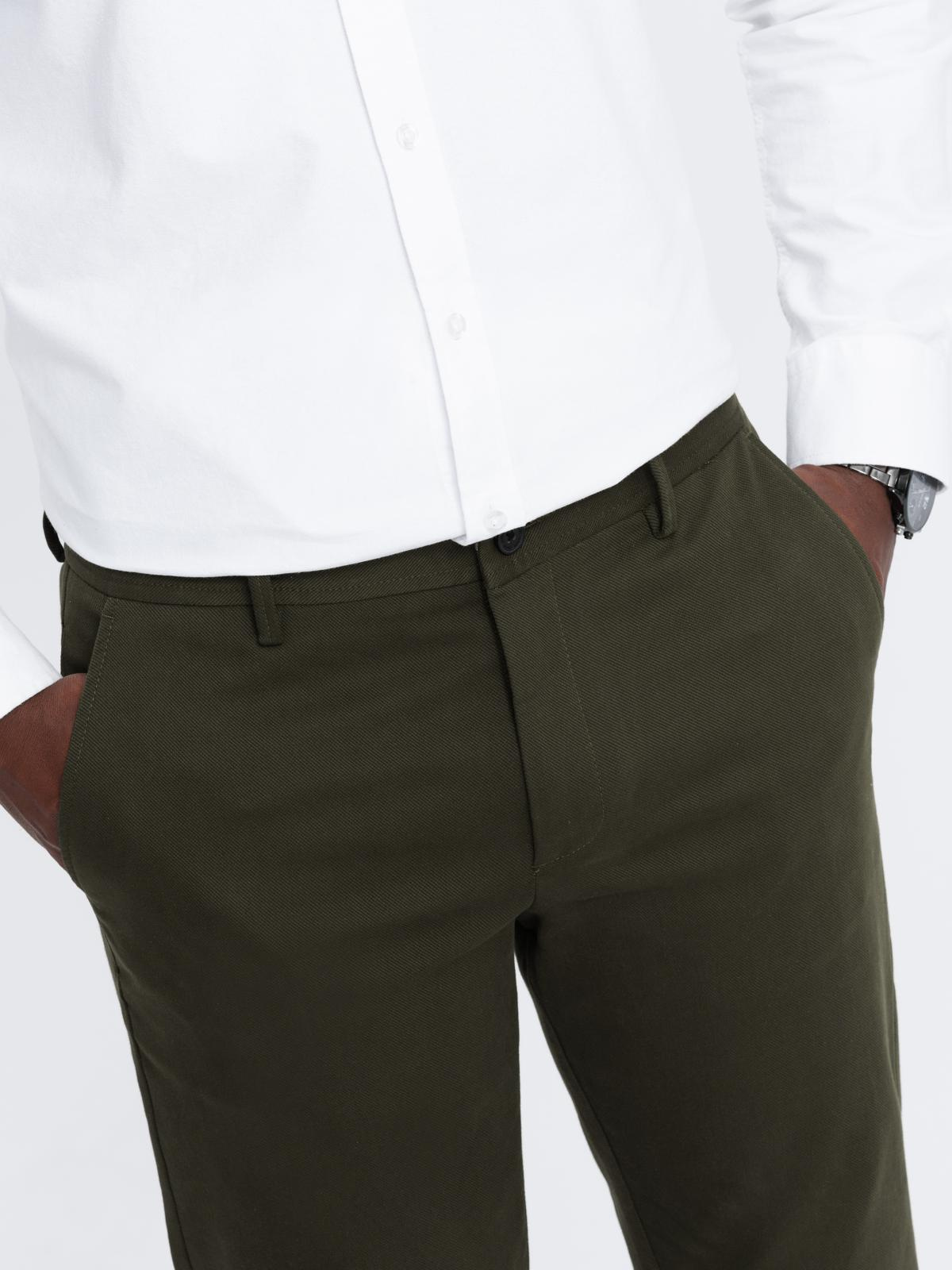 Ombre Clothing meeste klassikalise lõikega chinopüksid - Image 2