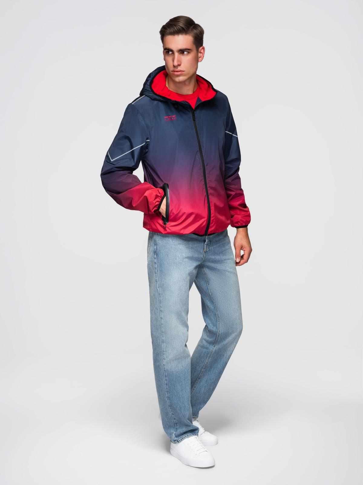Meeste kapuutsiga üleminekujope Ombre Clothing - Image 11