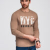 Ombre Clothing meeste pikkade käistega T-särk trükisega - Thumbnail Image 4