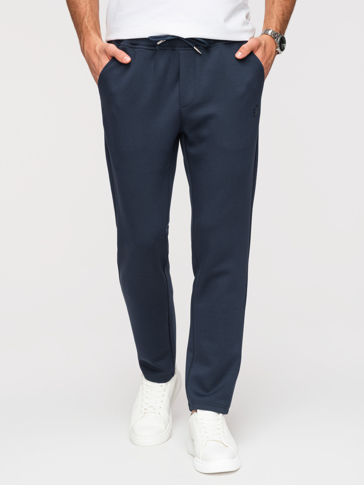 Ombre Clothing meeste sirge lõikega dressipüksid - Image 19