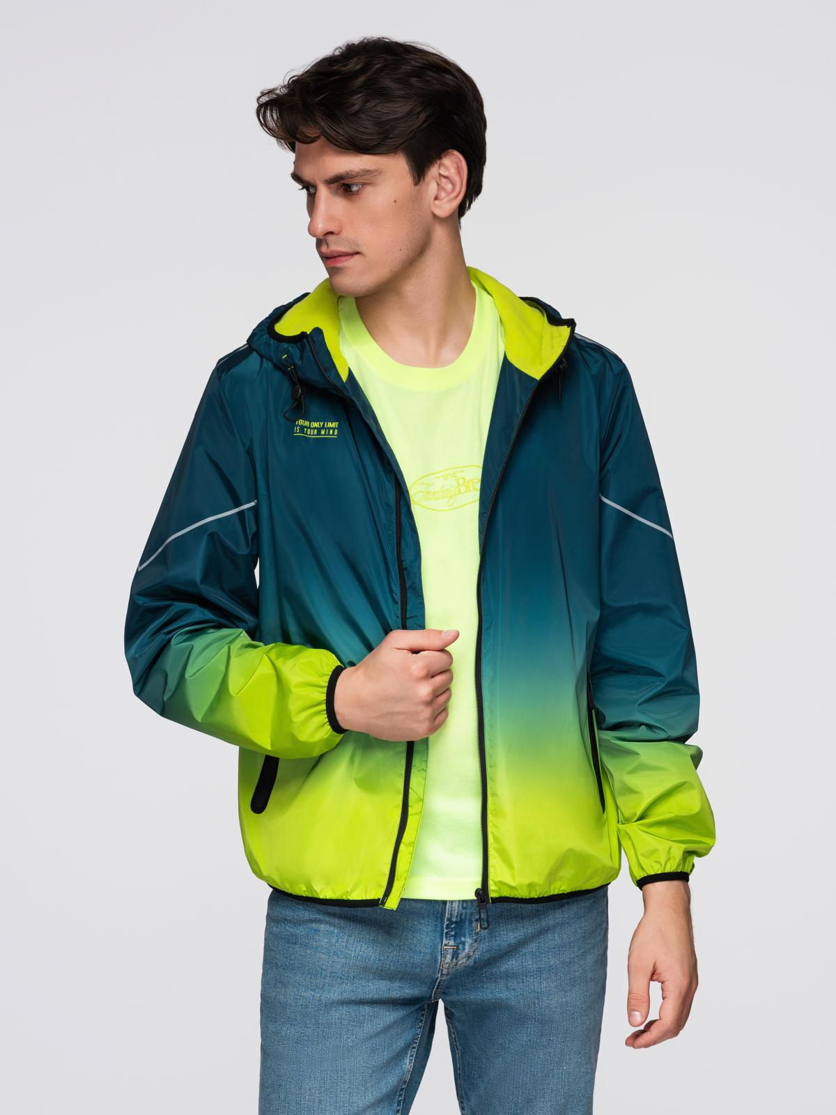 Meeste kapuutsiga üleminekujope Ombre Clothing - Image 1
