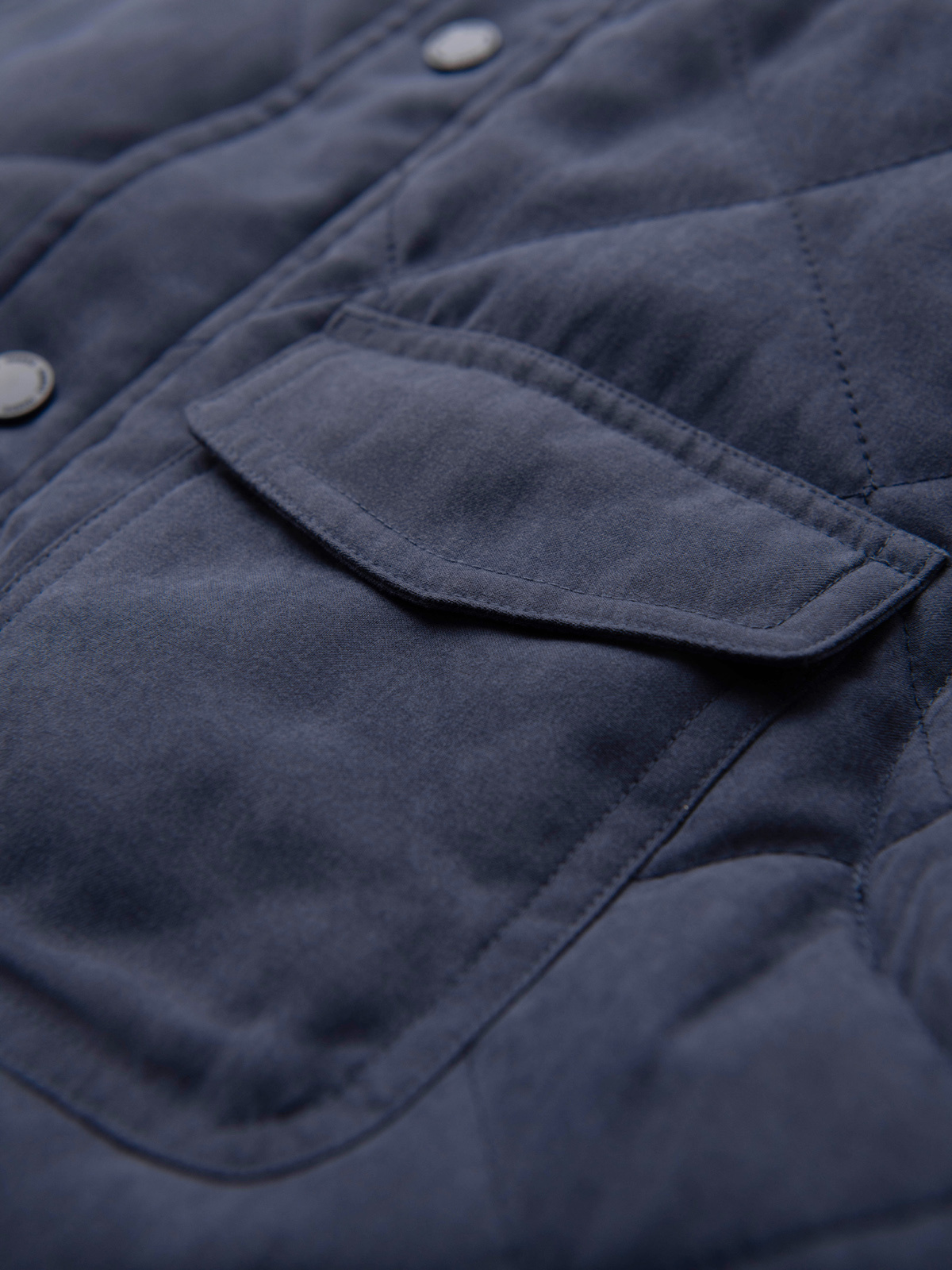 Meeste tepitud vest püstkrae ja tõmblukuga taskutega Ombre Clothing - Image 47