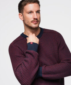 Meeste kootud kampsun Ombre Clothing