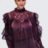 Ombre Clothing naiste pluus satside ja pitsdetailiga - Thumbnail Image 14