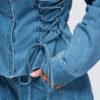 Ombre Clothing naiste teksasärk küljepaeltega - Thumbnail Image 4