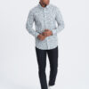 Meeste puuvillane triiksärk Slim Fit - Thumbnail Image 6