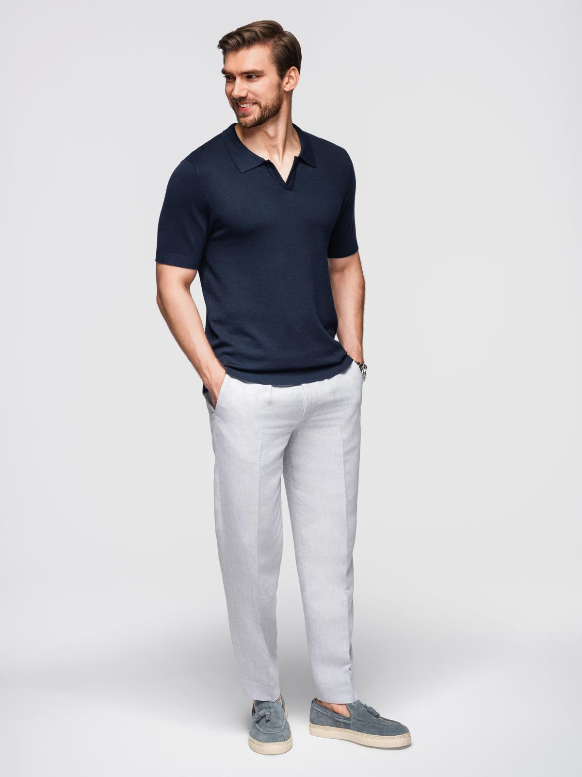 Meeste kootud polosärk Ombre Clothing - Image 4