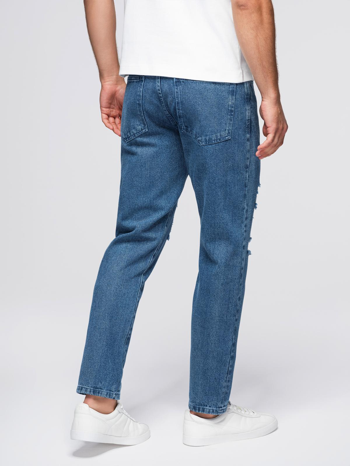 Meeste teksapüksid Ombre Clothing rebitud detailidega - Image 17
