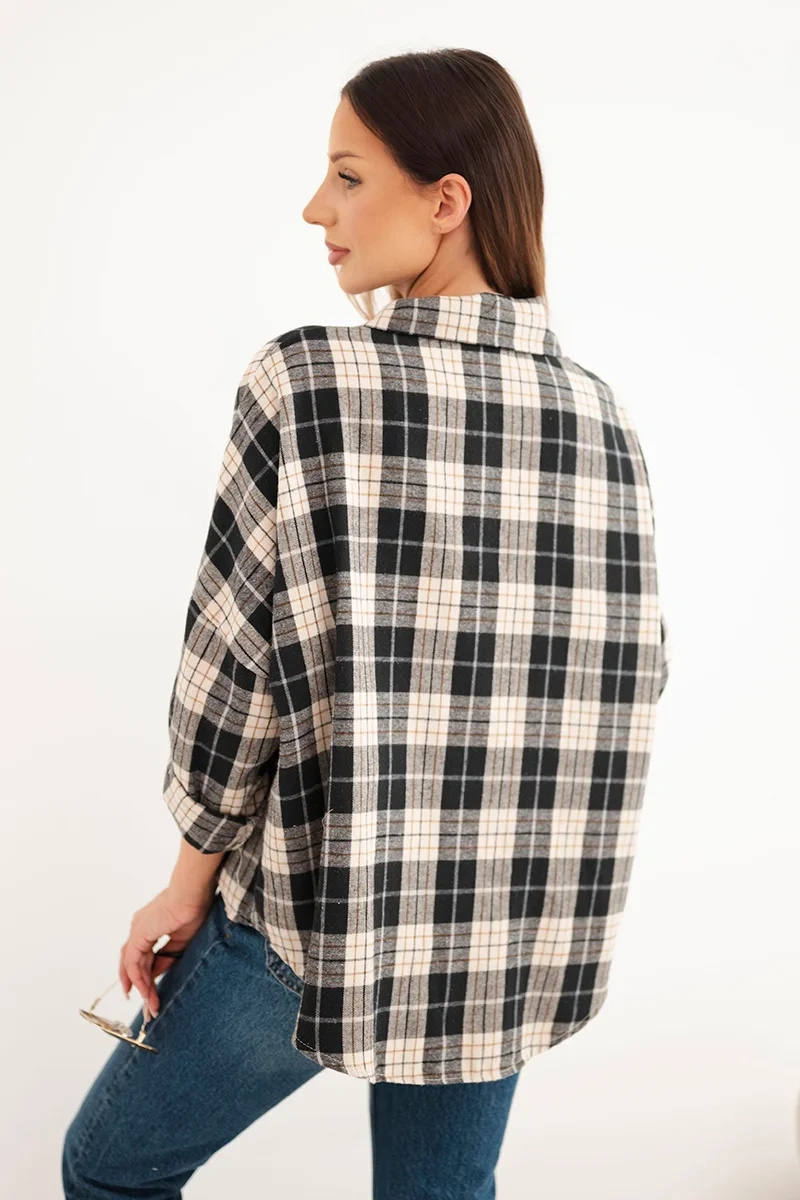 Naiste ruuduline oversized-särk - Image 15
