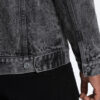 Ombre Clothing meeste puuvillane teksajakk - Thumbnail Image 6