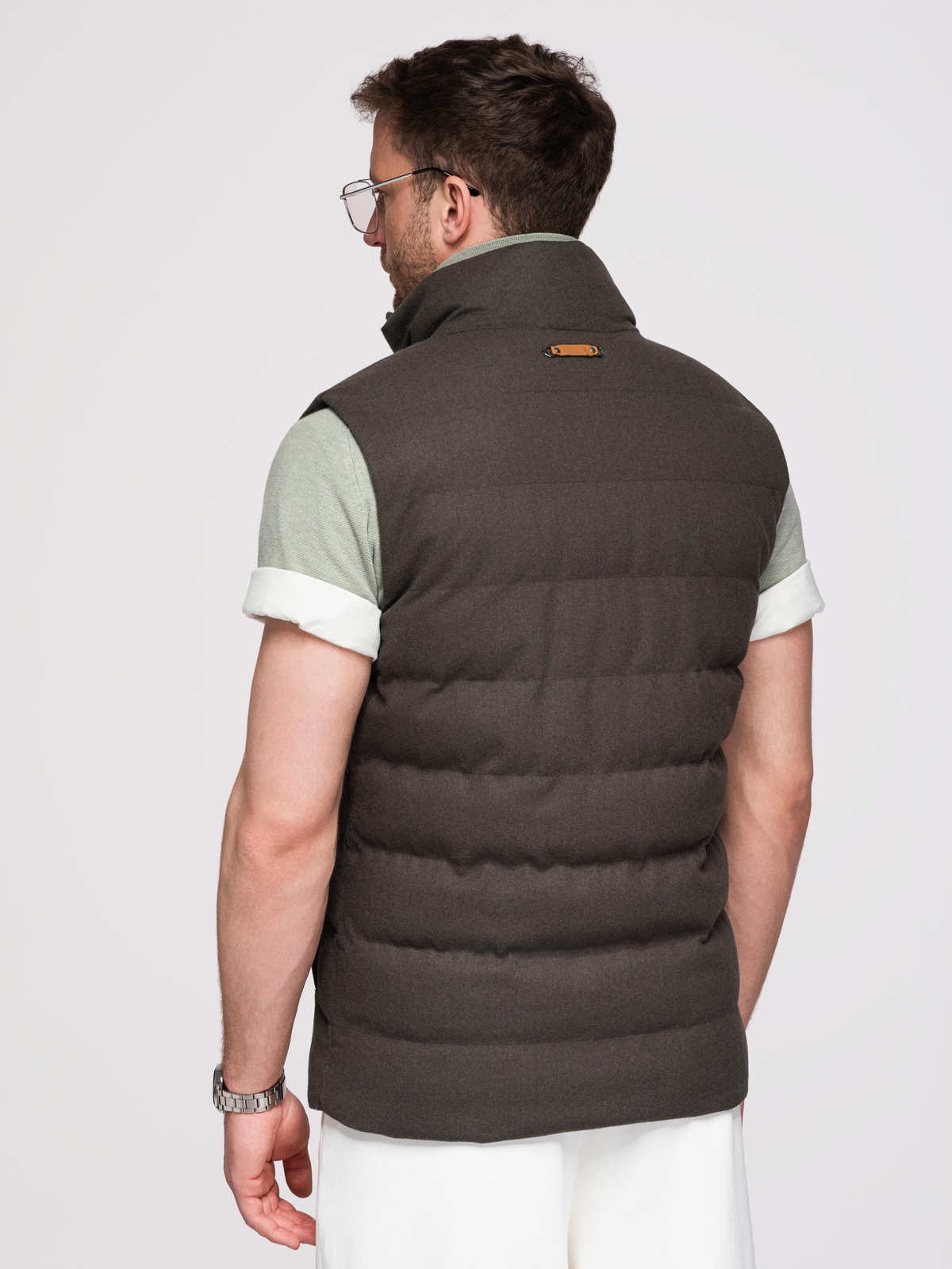 Meeste tepitud vest Ombre Clothing - Image 13