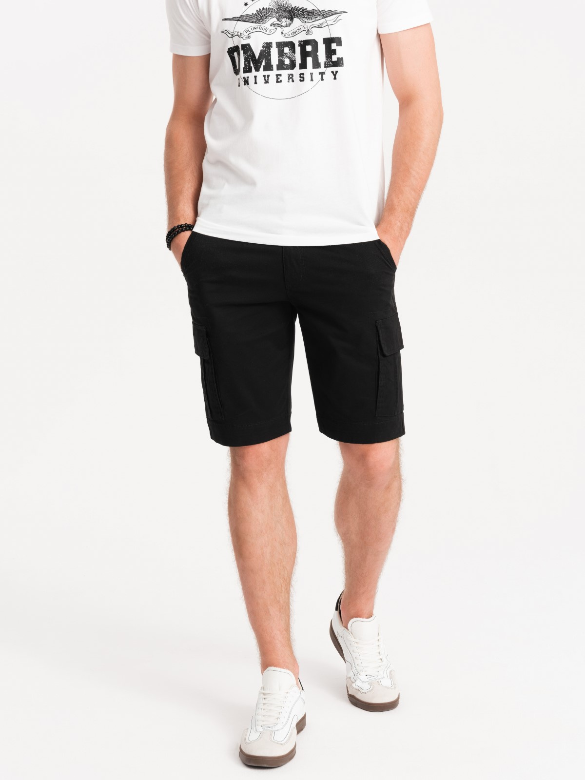 Ombre Clothing meeste cargolõikega lühikesed püksid - Image 89