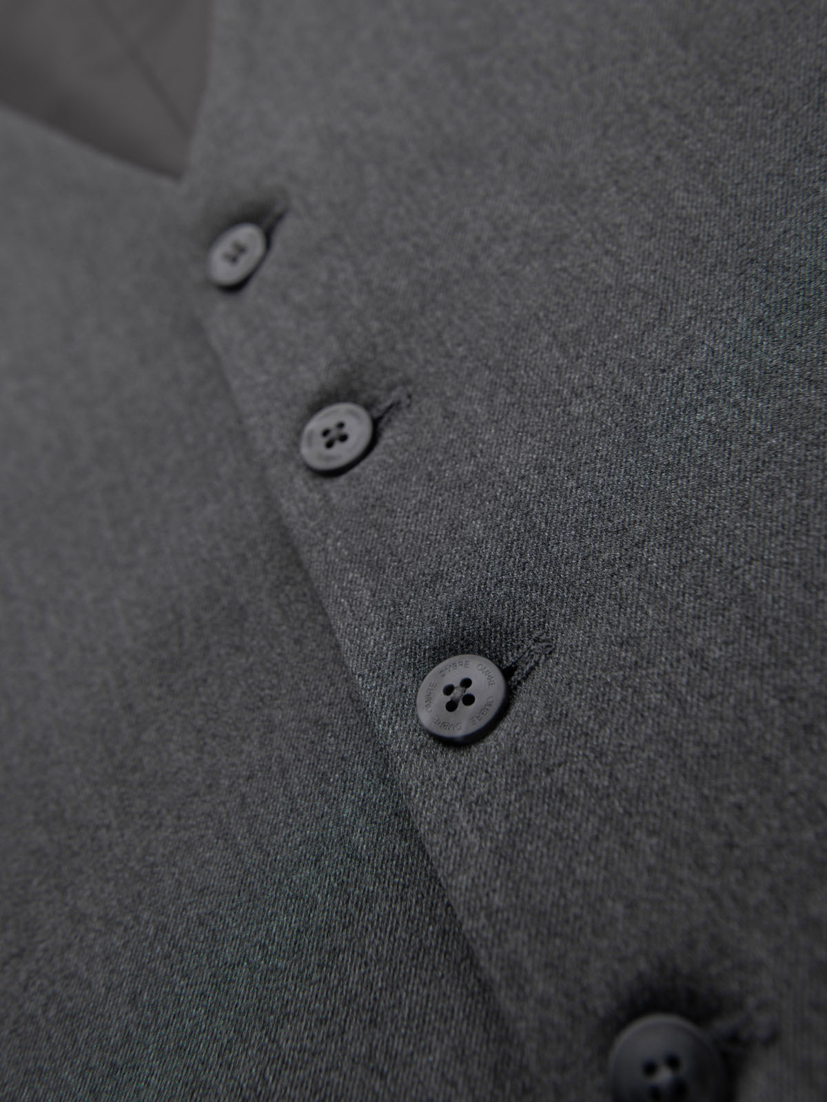 Meeste ülikonnavest nööpidega Ombre Clothing - Image 25