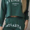 Naiste kaheosaline vabaajakomplekt Atlanta trükisega - Thumbnail Image 4