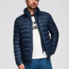Ombre Clothing meeste tepitud jope püstkraega - Thumbnail Image 1