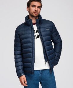 Ombre Clothing meeste tepitud jope püstkraega