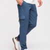 Meeste sirge lõikega cargo-püksid Ombre Clothing - Thumbnail Image 20