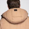Ombre Clothing pikendatud tegumoega meeste tepitud talvejope kapuutsiga - Thumbnail Image 5
