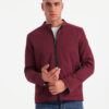 Meeste püstkraega biker-stiilis jope Ombre Clothing - Thumbnail Image 4