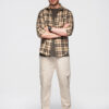 Ombre Clothing meeste cargopüksid elastse vöökohaga - Thumbnail Image 3