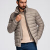 Ombre Clothing meeste tepitud jope püstkraega - Thumbnail Image 27