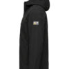 Meeste SOFTSHELL jakk fliisvoodri ja kapuutsiga – must - Thumbnail Image 2