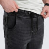 Meeste slim fit jogger-teksapüksid - Thumbnail Image 2