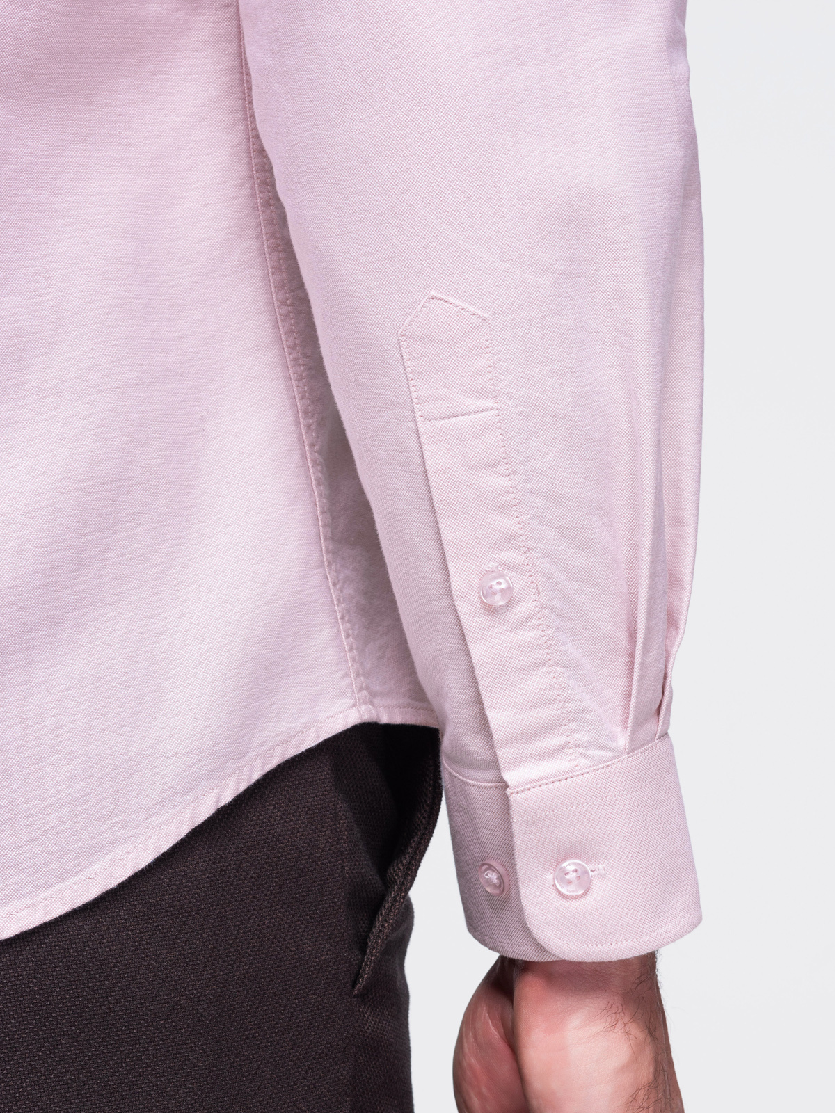 Meeste puuvillane oxford-särk Ombre Clothing - Image 6