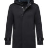 Meeste kapuutsiga mantel Ombre Clothing - Thumbnail Image 8