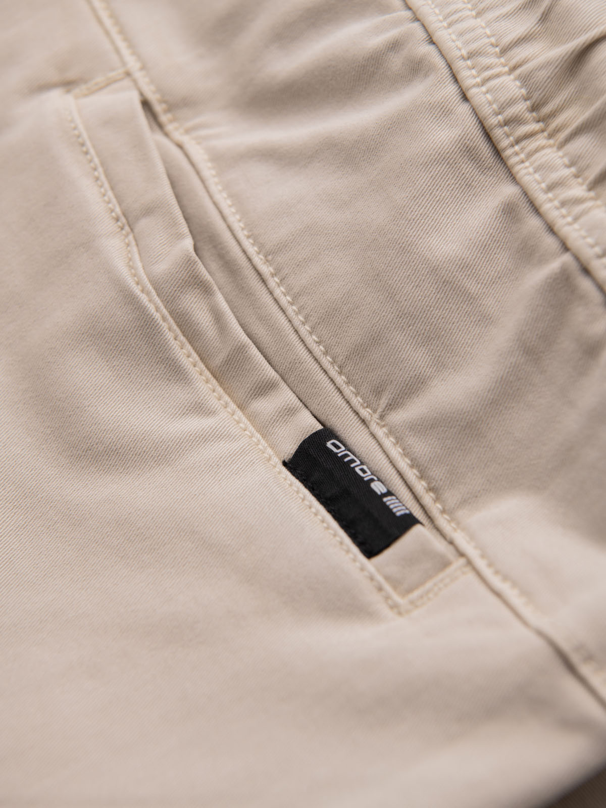 Ombre Clothing meeste lühikesed püksid nöörvööga - Image 11