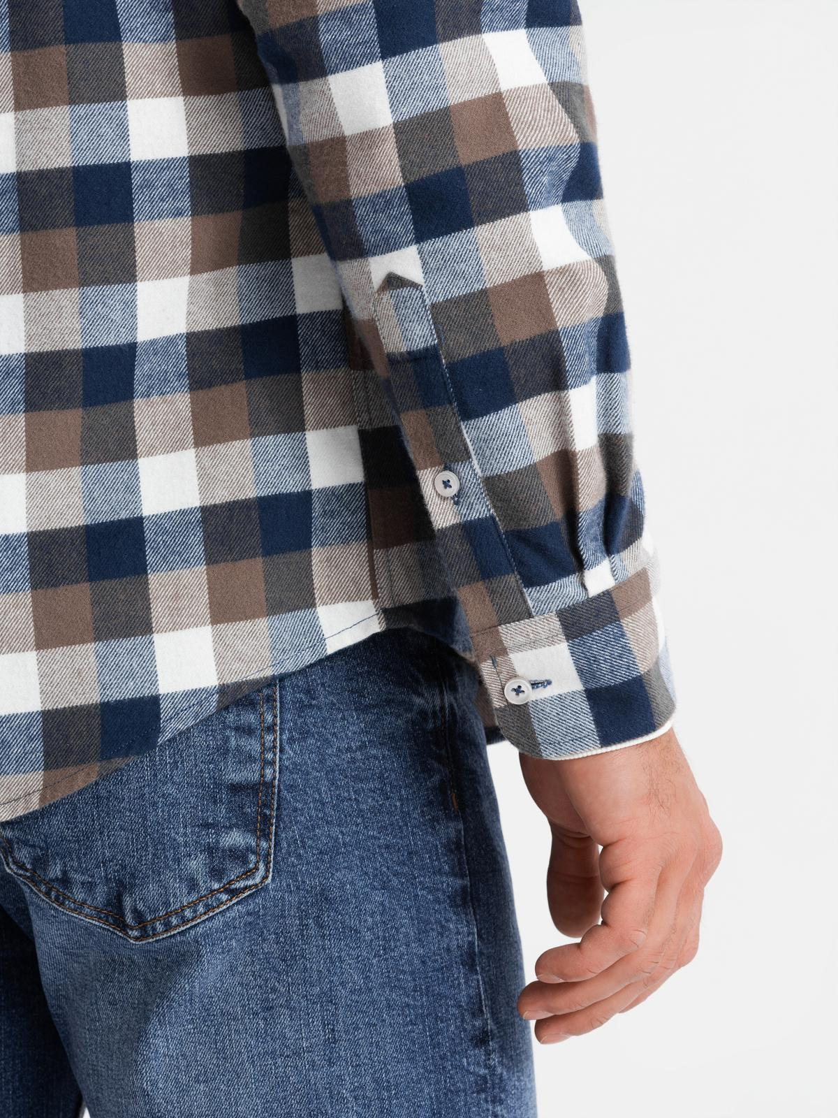 Meeste flanellsärk Ombre Clothing - Image 13