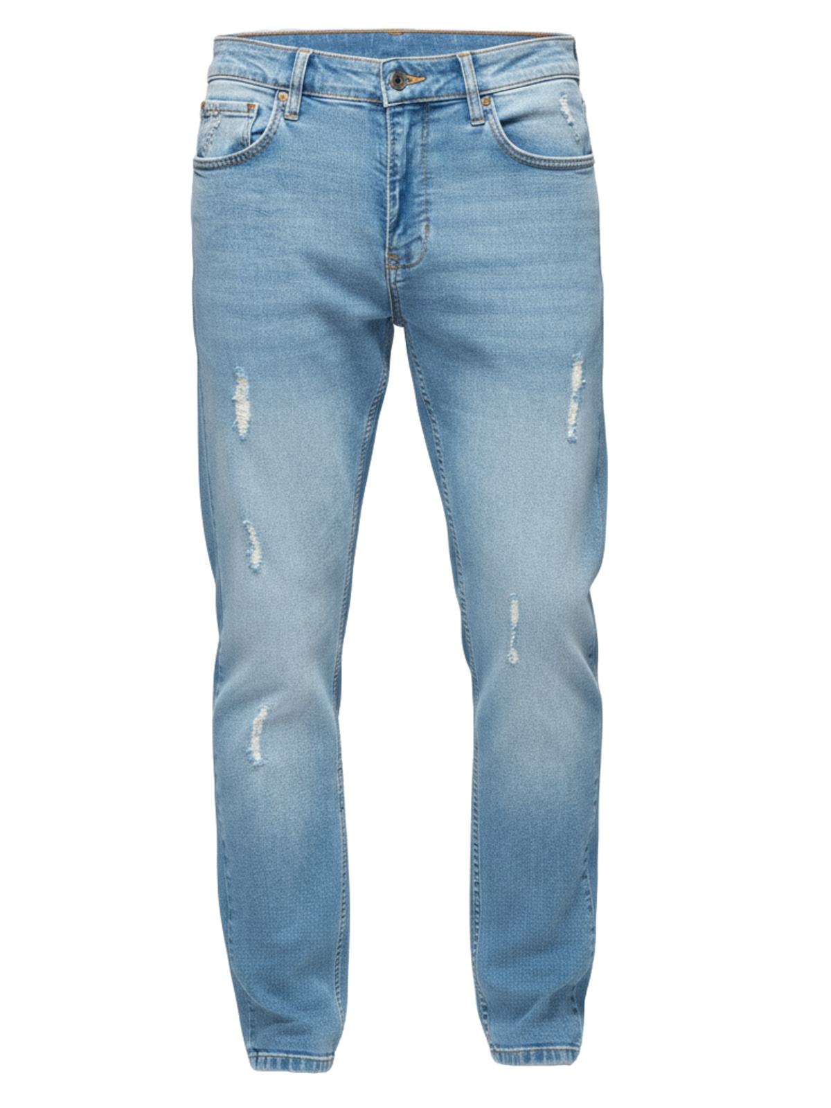 Ombre Clothing meeste teksapüksid kulutatud detailidega - Image 1