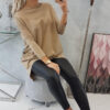 Kapuutsiga asümmeetriline naiste tuunika-dressipluus - Thumbnail Image 7