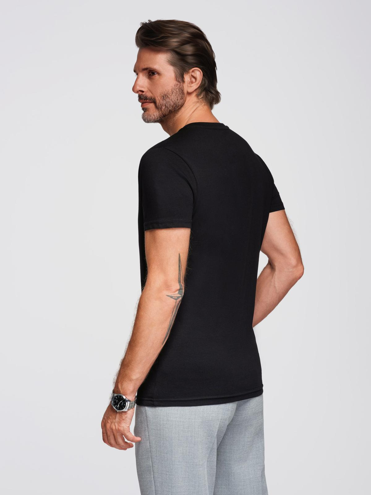 Meeste V-kaelusega T-särk Ombre Clothing - Image 23